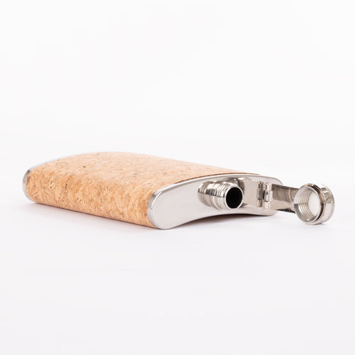 Petaca licorera "CORK" 8 oz