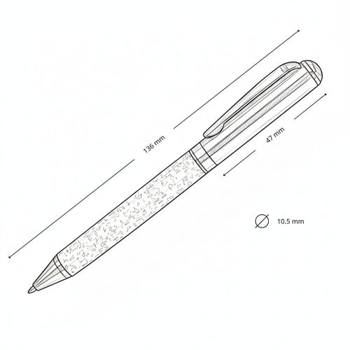 Bolígrafo de acero JODHPUR