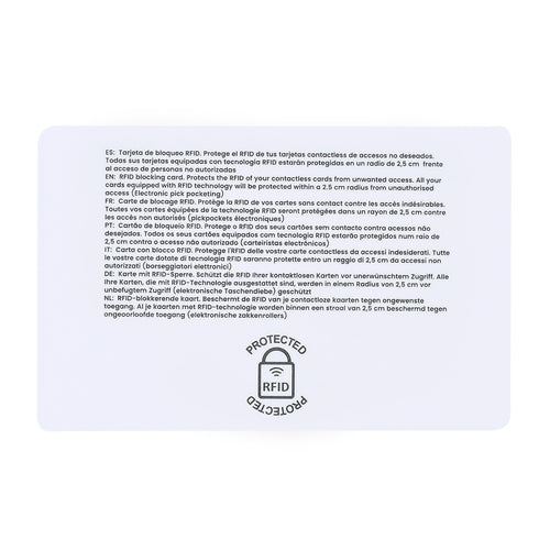 Tarjeta RFID Fatton