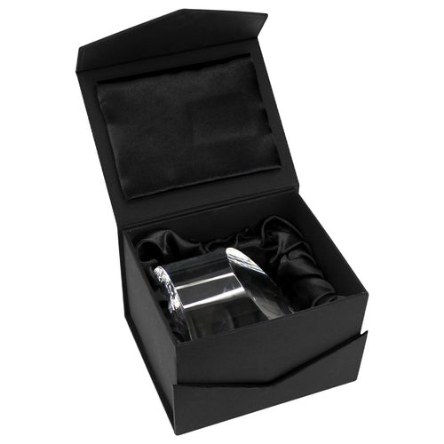 Trofeo Galvano Cristal Cylinder