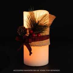 Vela LED 15x7.3cm