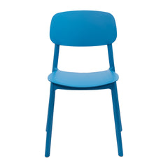 Silla apilable de plástico rígido "MARVIN"