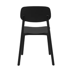 Silla apilable de plástico rígido "MARVIN"