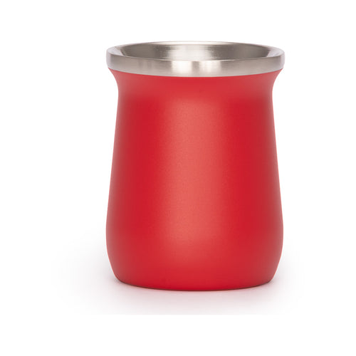 Vaso Térmico metálico "MATE" 300ml. con Bombilla
