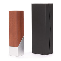 Bloque Trofeo de Acero y Madera "LUKAS"