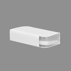 Estuche de PVC translúcido para pendrive giro