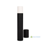 Tubo Porta-Lápiz o Bolígrafo, en cartón forrado negro.