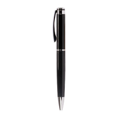 Bolígrafo ejecutivo "DARK" en estuche rígido negro.
