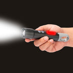 USB Linterna Táctica y lámpara recargable "HOOK" 15-en-1