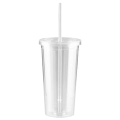 Vaso plástico doble pared aislante 600cc