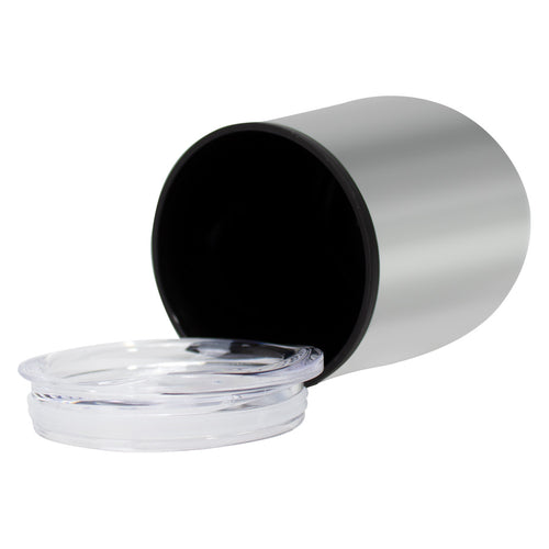 Mug metálico/plástico "SYNNA" 350cc