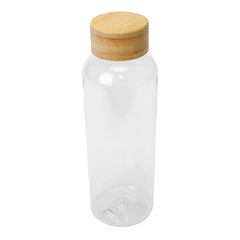 Botella PET tapa bamboo "AINOA" 550cc