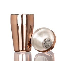 Coctelera metálica encobrizada "COPPER" 500cc
