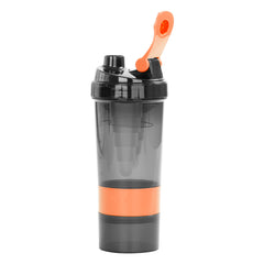Vaso Gym para batidos proteína "SHAKE", con 4 compartimentos.