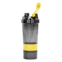 Vaso Gym para batidos proteína "SHAKE", con 4 compartimentos.