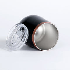 Vaso térmico negro/encobrizado "LEEDS" 350cc