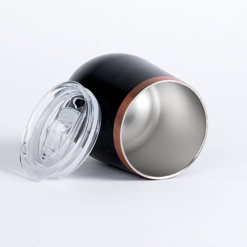 Vaso térmico negro/encobrizado "LEEDS" 350cc