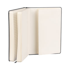 Cuaderno "ROMA" con tapa dura de Eco-Cuero y 196 hojas.