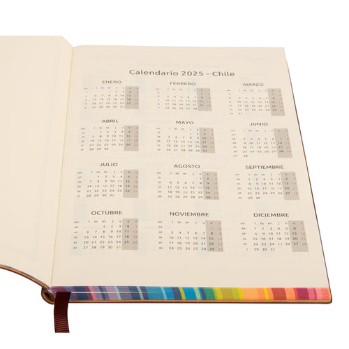 Agenda - Memo - Calendario "THOMSON" de Eco-Cuero