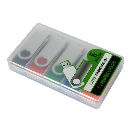 Set 5 USB Pendrive 64GB