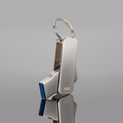 USB 3.0 Pendrive "Swivel" de Acero inoxidable 16GB