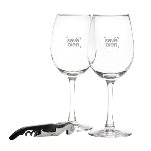 Set de vino "BRINDIS" color Transparente