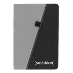 Libreta "TREK" color Gris + Negro