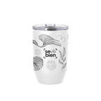 Mug térmico "BISEL" color Blanco