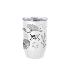 Mug térmico "BISEL" color Blanco