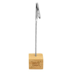 Memo clip de escritorio "BAMBSTICK" color Madera