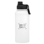 Botella térmica "LITER" color Blanco