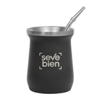 SET DE MATE "MAT&ENZO" color Negro
