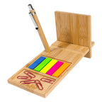 ORGANIZADOR DE ESCRITORIO DE BAMBÚ "NAGANO DESK" color Madera