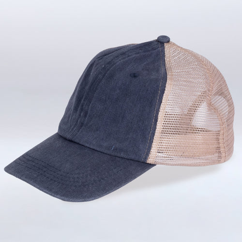 Deluxe Gorro Jockey Mesh "JEANS"