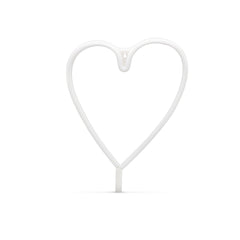  LUZ NEÓN CORAZÓN color Blanco
