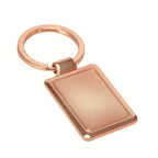 Llavero rectangular encobrizado "CUPRA"
