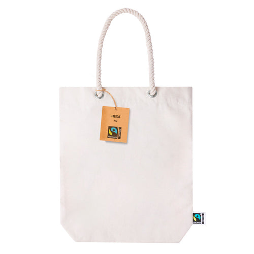 Bolsa Hexa Fairtrade 38 cm x 45 cm x 10.5 cm