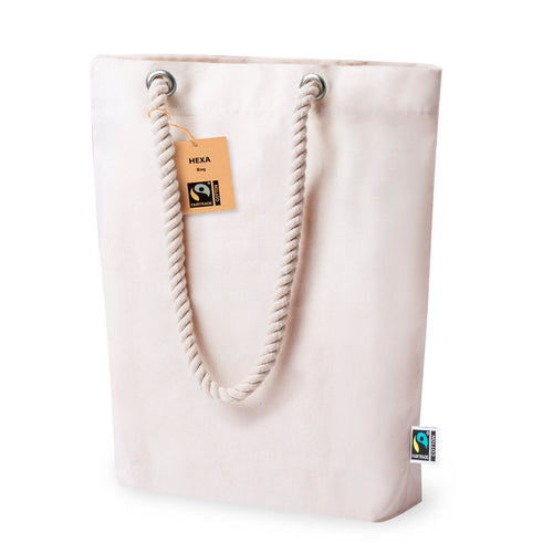 Bolsa Hexa Fairtrade 38 cm x 45 cm x 10.5 cm
