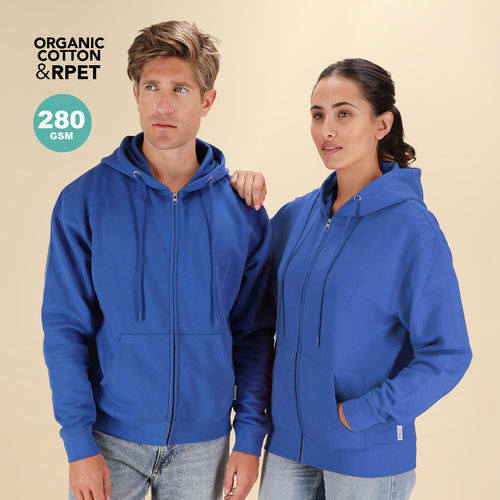 Sudadera Adulto Capucha + Cremallera Walder