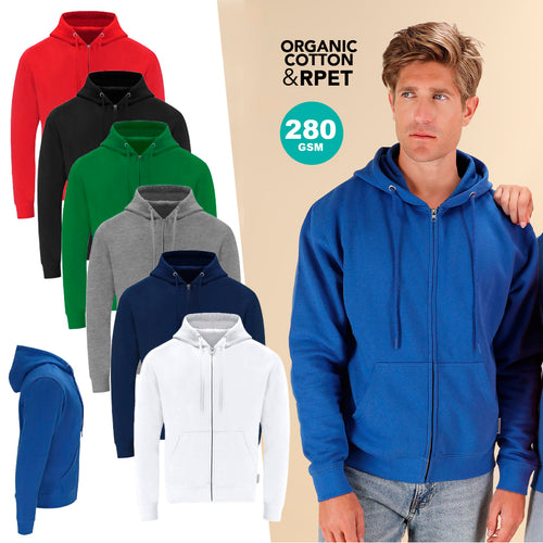 Sudadera Adulto Capucha + Cremallera Walder