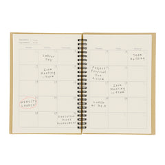 Libreta Planning Mensual Celik