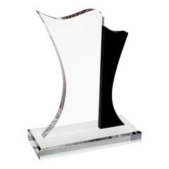 Trofeo Galvano Cristal Bauhaus