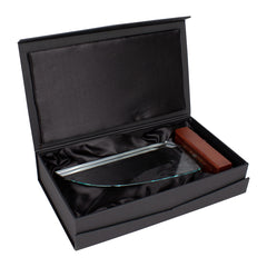 Trofeo Galvano de Madera y Cristal "Sail"