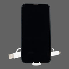 Connect Multicargador Retráctil 4 en 1 de ABS/Bamboo