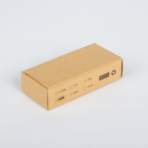 USB Pendrive Ecológico 4GB de Cartón