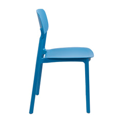 Silla apilable de plástico rígido "MARVIN"