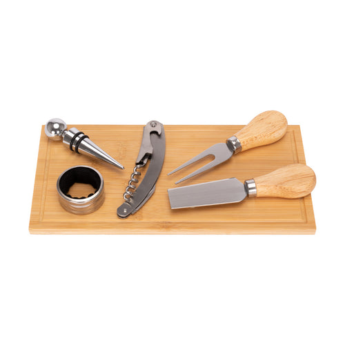 Set Wine & Cheese "FUTRONO" de Bamboo