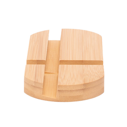 Base Soporte Bamboo "GANGES" para Tablet y Celular