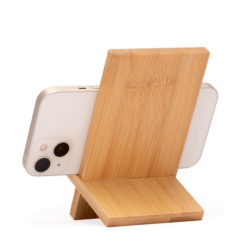 Base Soporte Bamboo "YANGTZE" para Tablet y Celular