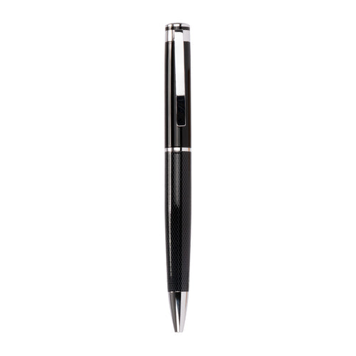 Bolígrafo ejecutivo "DARK" en estuche rígido negro.
